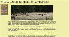 Desktop Screenshot of nebo-rockranch.com